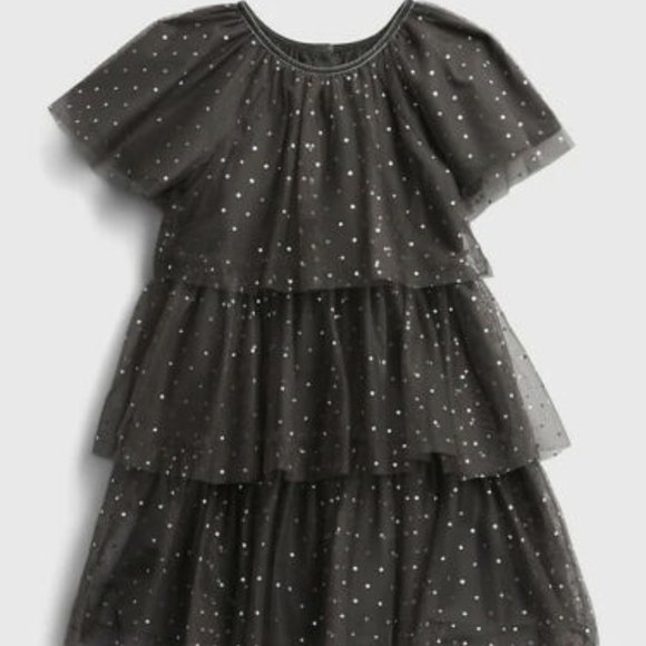 BabyGap Toddler Glitter Tiered Dress 2T - Picture 1 of 15